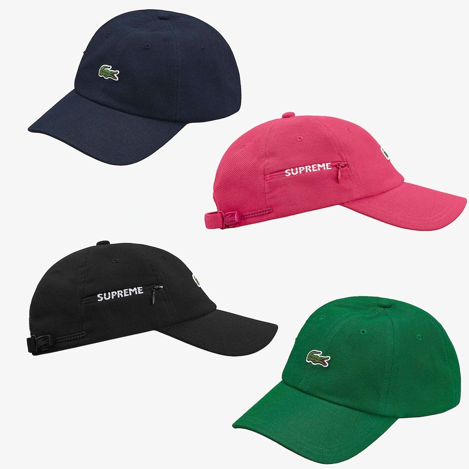 Supreme x lacoste outlet hat